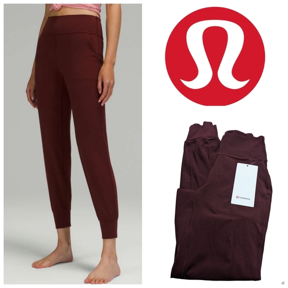 lululemon athletica Pants - Lulu 2 Align Jogger 28" Inseam in Red Merlot NWT